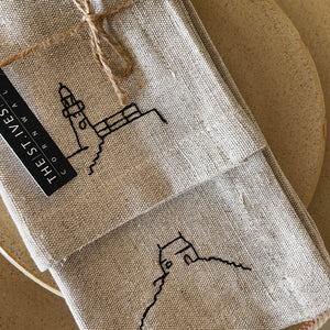 Set of 2 St. Ives Linen Napkins