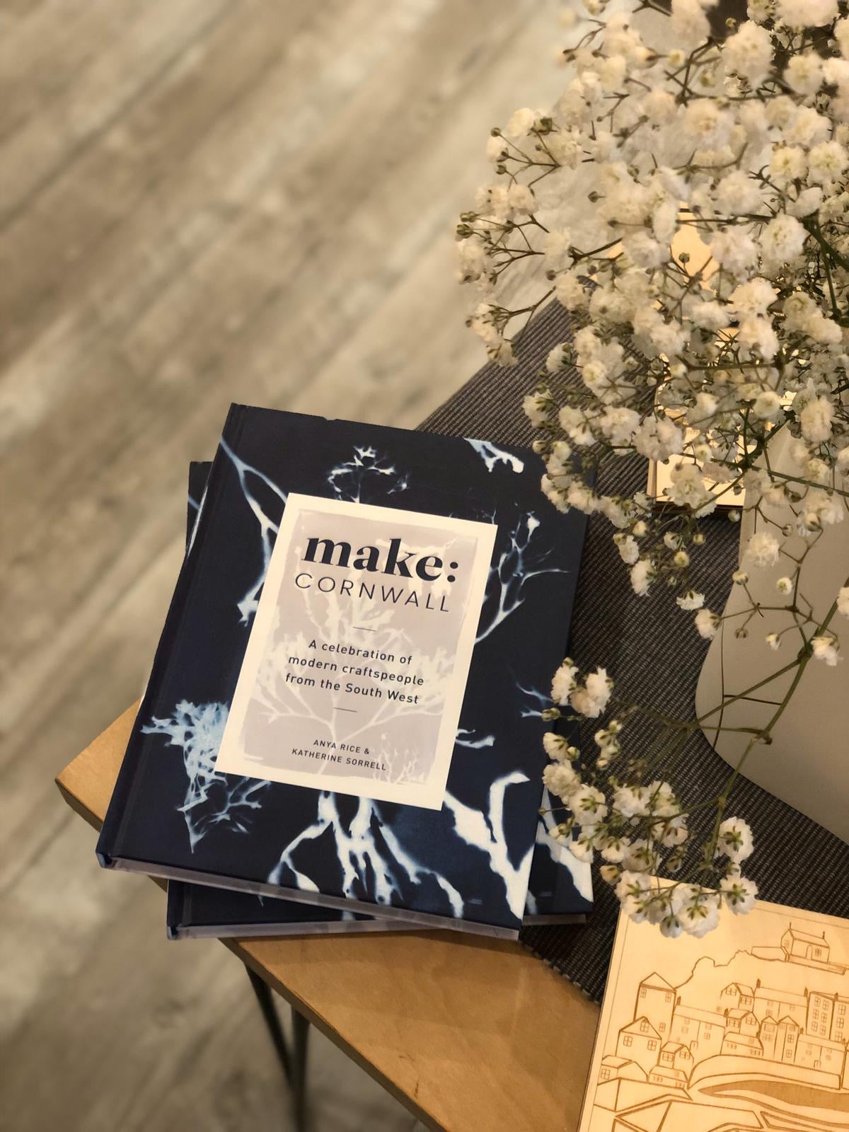 Make Cornwall: A Book Celebrating Modern Craftspeople from the South West - The St. Ives Co. Cornwall Cornish Souvenir Holiday beach Unique Trendy Cool Read Library Makers Modern 
