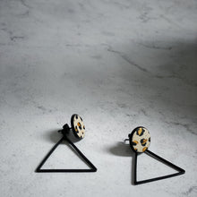 Load image into Gallery viewer, Classic Leopard Dangly Earrings
