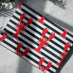 Lobster Wrapping Paper Pack of 3