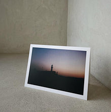 Load image into Gallery viewer, Nick Pumphrey Lighthouse &amp; Fisherman Greeting Card
