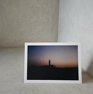 Nick Pumphrey Lighthouse & Fisherman Greeting Card