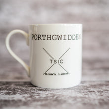 Load image into Gallery viewer, My Happy Place &#39;Porthgwidden&#39; China Mug - The St. Ives Co. Cornwall Cornish Souvenir Holiday beach Gift Present Quality Best Tea Coffee Drink Mug Cup 
