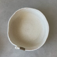 Load image into Gallery viewer, Large Cream Cotton Rope Bowls
