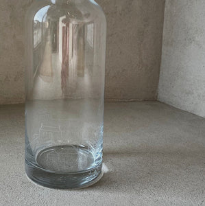 Glass Carafe With Skyline