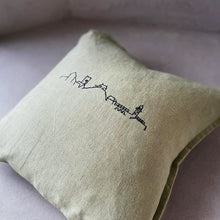 Load image into Gallery viewer, Olive St. Ives Skyline Linen Cushion

