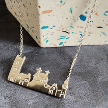 Load image into Gallery viewer, St.Ives Skyline Silver Necklace - The St. Ives Co. Cornish Cornwall Gift Unique Best Quality Personal Local For Her Thoughtful Memory
