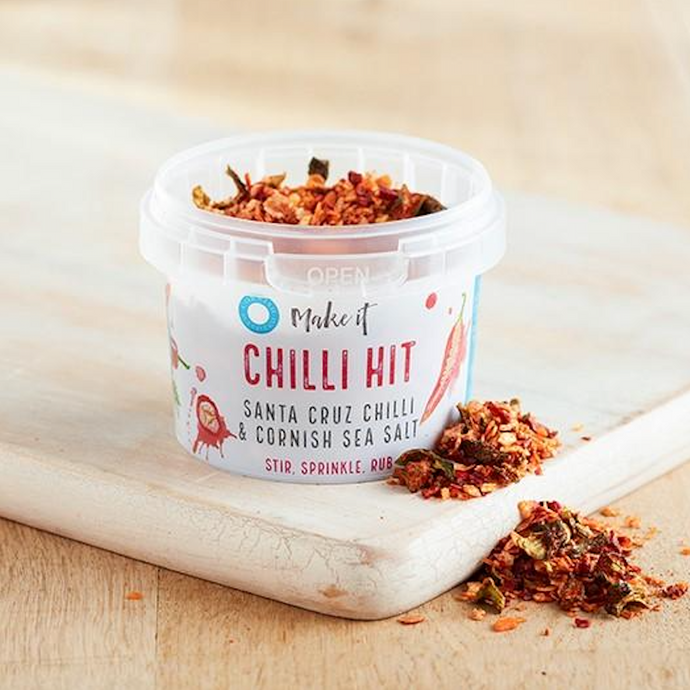 Chilli Hit Cornish Sea Salt Pot - The St. Ives Co.
