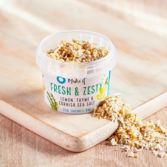 Fresh & Zesty Cornish Sea Salt Pot - The St. Ives Co.