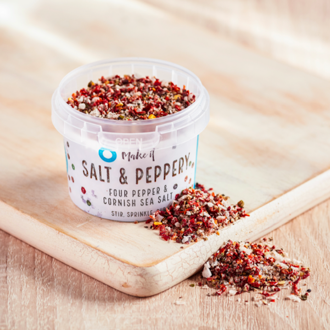 Salt & Peppery Cornish Salt Pot
