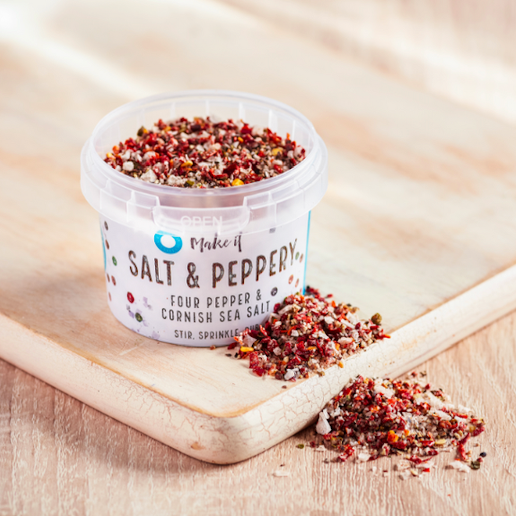 Salt & Peppery Cornish Salt Pot - The St. Ives Co.