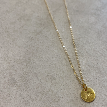 Load image into Gallery viewer, Gold Wave Charm Necklace
