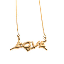 Load image into Gallery viewer, HH Gold Love Necklace
