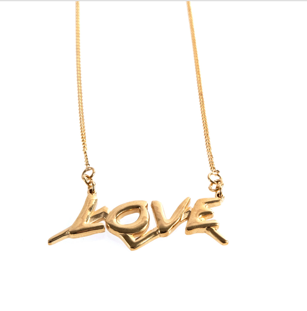 HH Gold Love Necklace