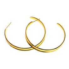 Load image into Gallery viewer, HH Avova Gold Hoop Earrings
