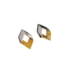 HH Diamond Gold & Silver Studs